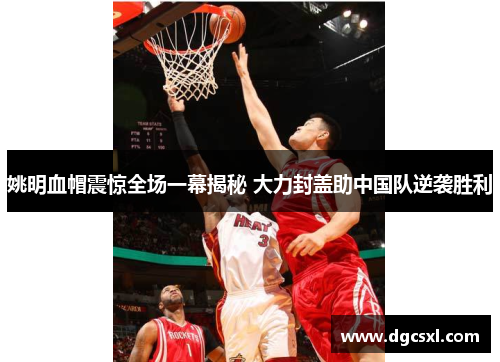 姚明血帽震惊全场一幕揭秘 大力封盖助中国队逆袭胜利